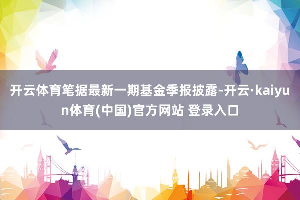 开云体育笔据最新一期基金季报披露-开云·kaiyun体育(中国)官方网站 登录入口